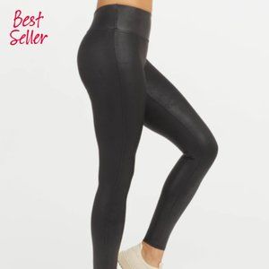 [Gently Used] Spanx Faux Leather Leggings